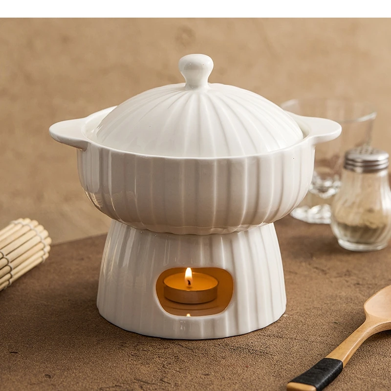 Home Cooking Dishes - 北欧風加熱保温プレート ホテル レストラン 注目の料理 メインコース セラミック製