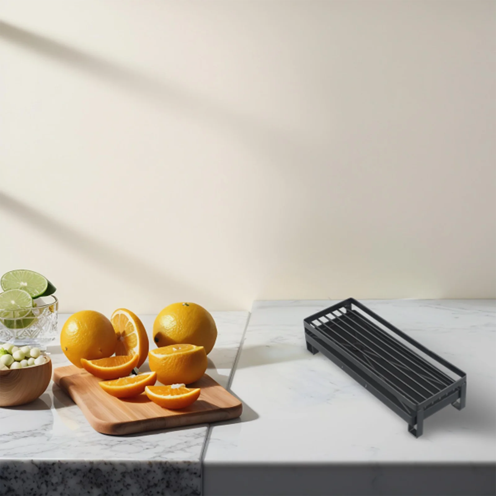 Mortar Pestle Granite - 効果的な排水 キッチン収納 便利なハイバーデザイン キッチンの御影石カウンタートップを清潔で整頓した状態に保ちます