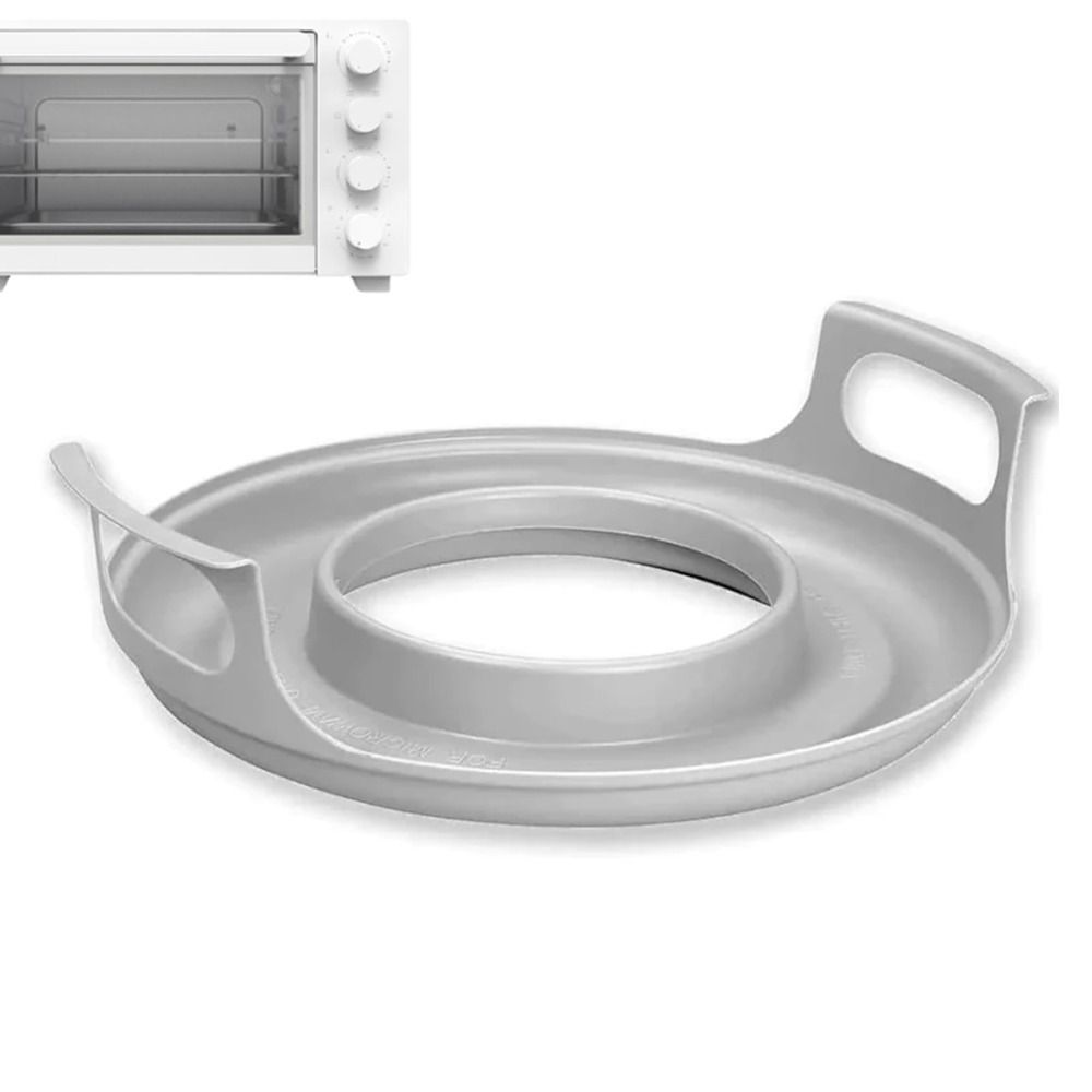 Home Cooking Supplies - 変形防止電子レンジプレートトレイ、お手入れ簡単、家庭用調理用品、電子レンジプレートホルダー（ボウル用）、PPスチームホルダー