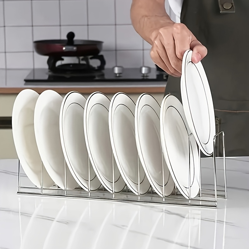 1個のステンレス製キッチンディッシュラック、プレートや食器用 - Home Cooking Dishes のレビューと価格