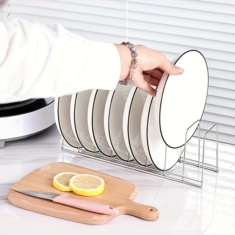 1個のステンレス製キッチンディッシュラック、プレートや食器用 - Home Cooking Dishes のレビューと価格