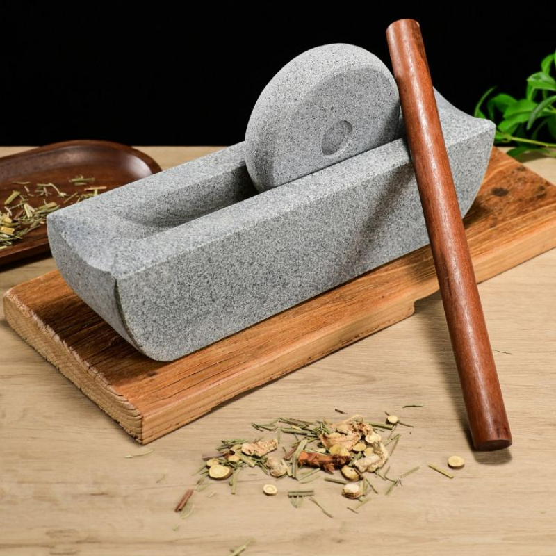 石臼式茶挽き機 小型石臼 茶葉粉砕機 茶葉圧延機 点茶抹茶  - Mortar Pestle Granite のレビューと価格