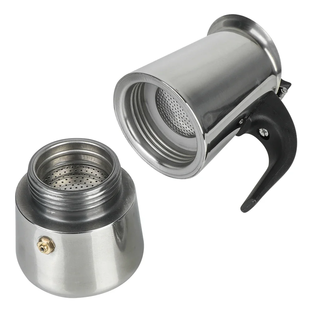 プレミアムステンレス鋼モカコーヒーメーカー 2/4/6 カッ - Home Cooking Appliances のレビューと価格