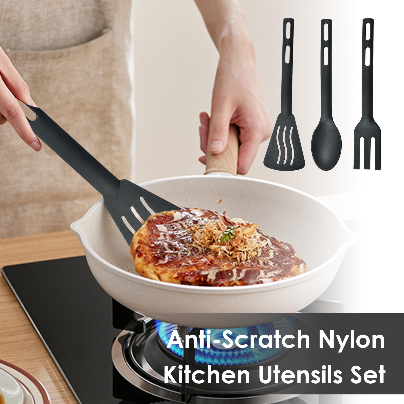 耐熱キッチン用品セット ポータブル ノンスティック キッチン - Home Cooking Utensil Set のレビューと価格