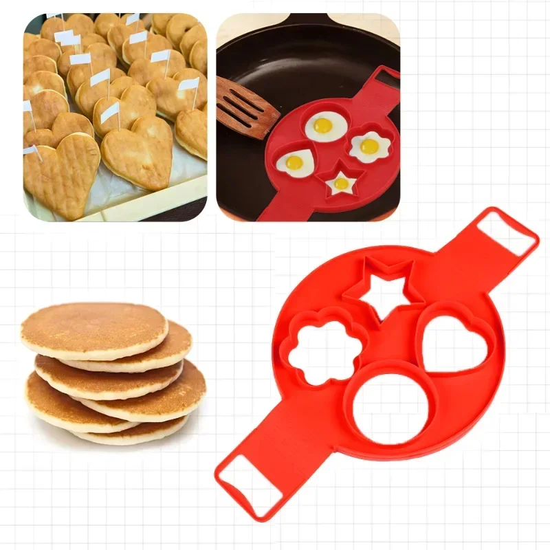 シリコンエッグクッカー目玉焼きシェイパー焦げ付き防止パンケー - Home Cooking Supplies のレビューと価格