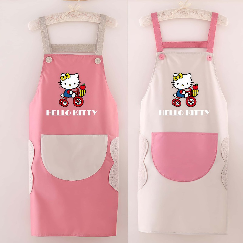 新しい防水耐油 PVC エプロンキッチン調理用、かわいいノー - Home Cooking Supplies のレビューと価格