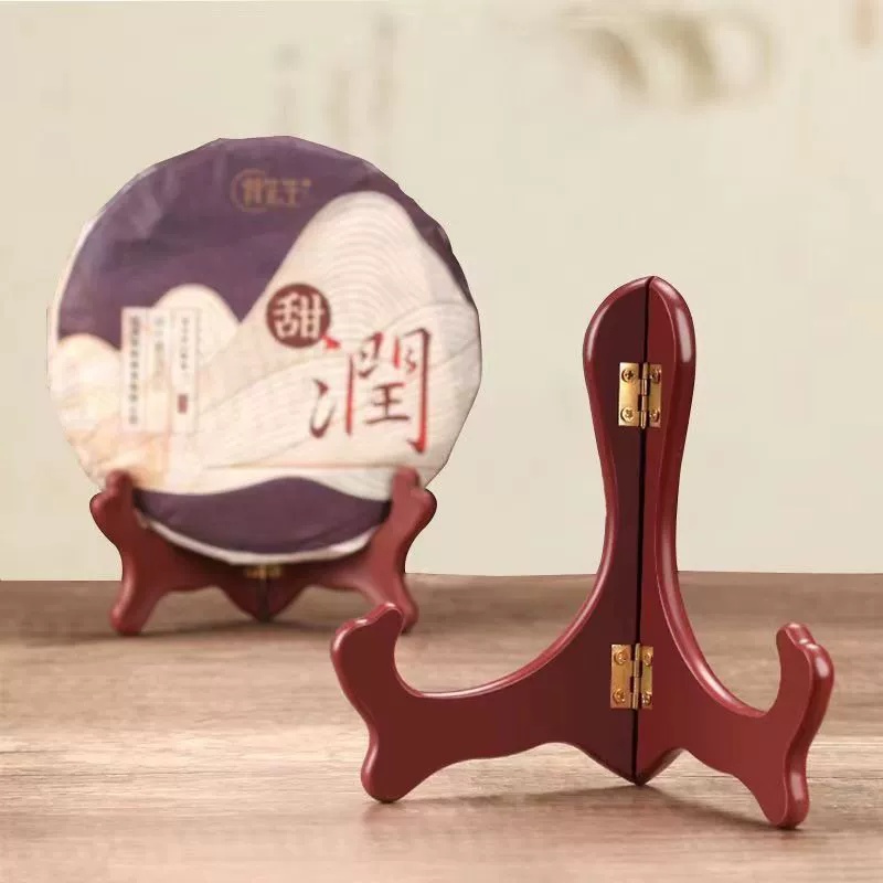 1pc ヴィンテージ木製ディッシュディスプレイラック カーブ - Home Cooking Dishes のレビューと価格