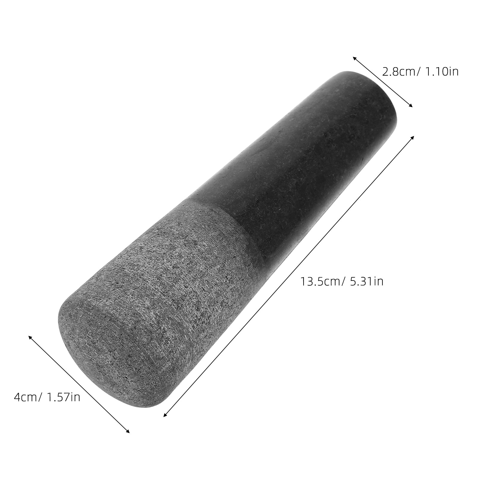 5.3インチ花崗岩製乳鉢、スパイス用石臼、ニンニク用乳鉢、キ - Mortar Pestle Granite のレビューと価格
