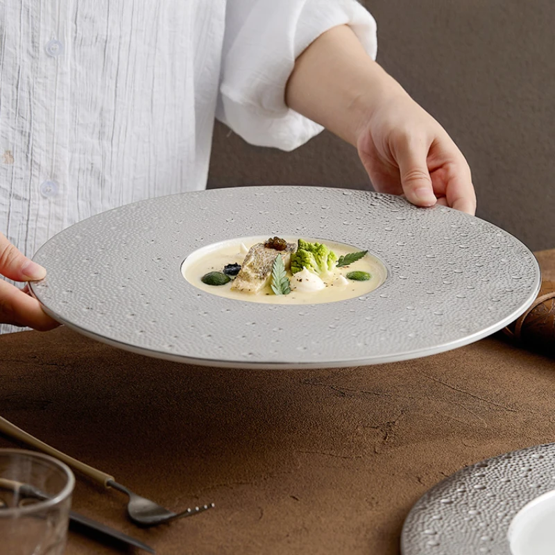 クリエイティブ流星惑星ラウンドセラミックディナープレート絶妙 - Home Cooking Dishes のレビューと価格