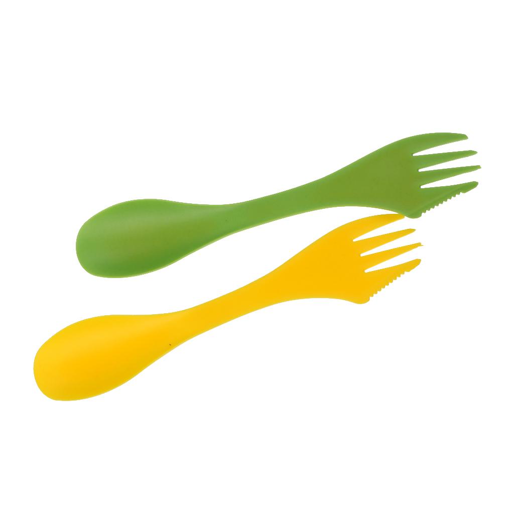 多機能キャンプ用スポークフォークカトラリーセット BPAフリ - Home Cooking Utensil Set のレビューと価格
