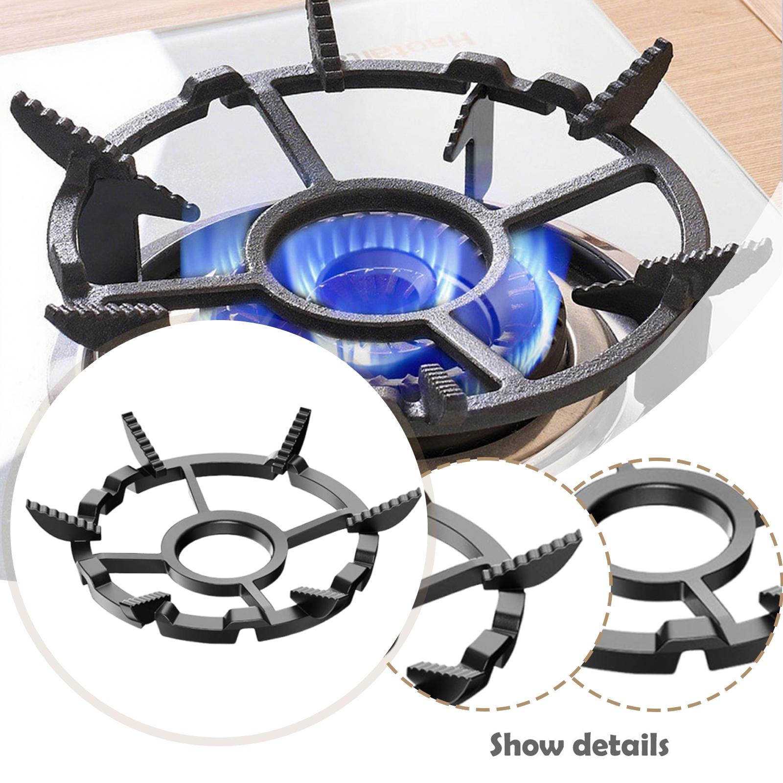鋳鉄製中華鍋サポートポットラック滑り止め頑丈簡単設置コンロス - Dosa Pan Iron のレビューと価格