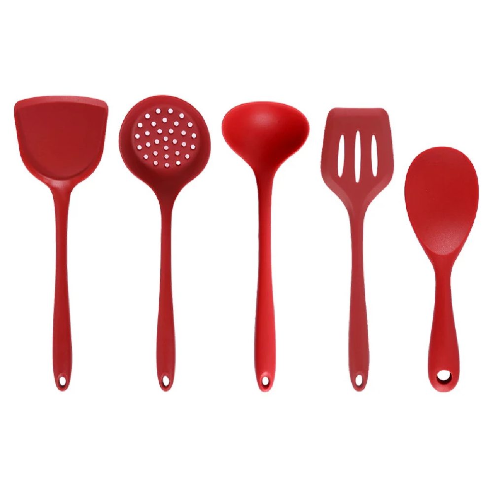 シリコン調理器具セット、基本的なキッチン用品、焦げ付き防止調 - Home Cooking Utensil Set のレビューと価格