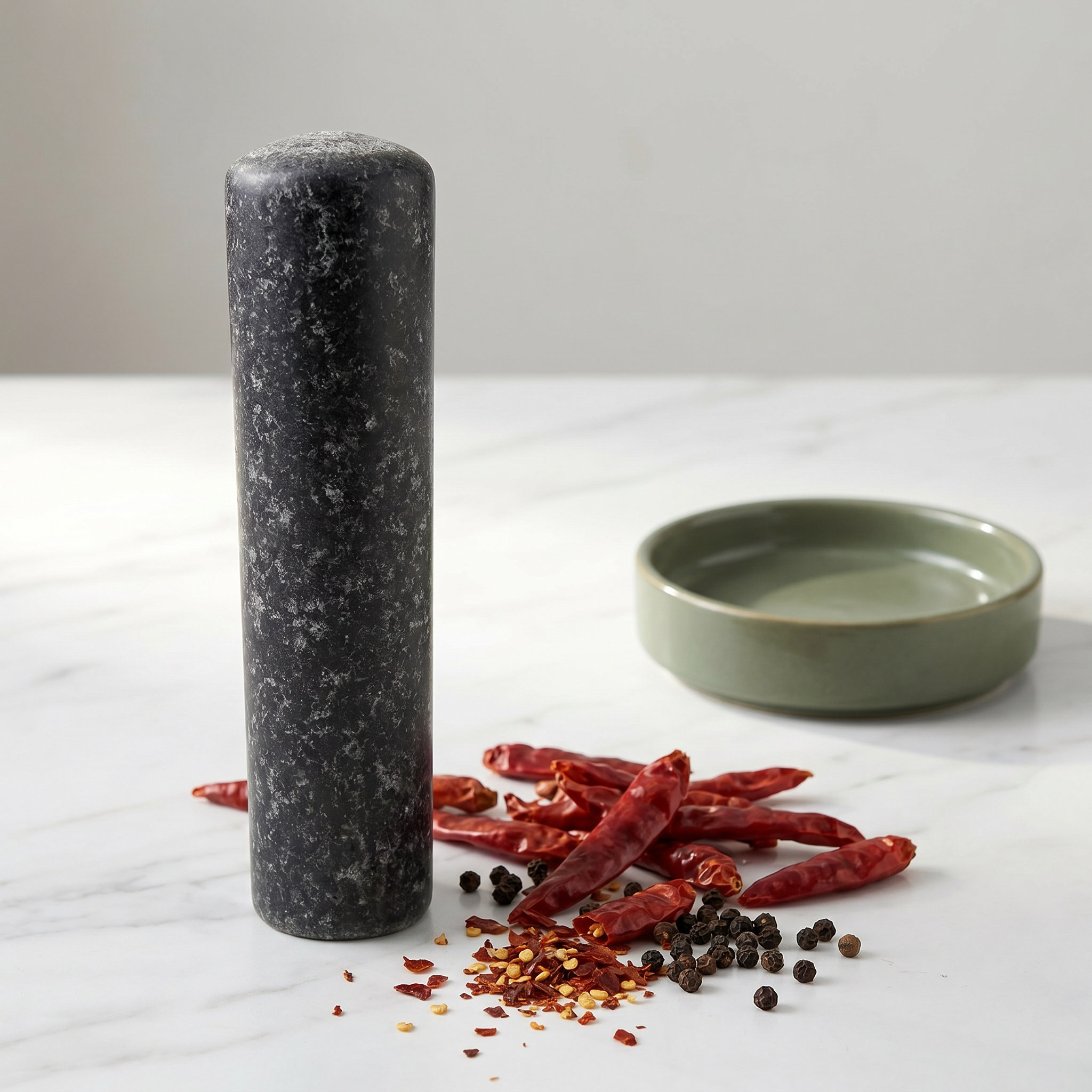 天然花崗岩製石臼と乳棒 キッチン用スパイスグラインダー にん - Mortar Pestle Granite のレビューと価格