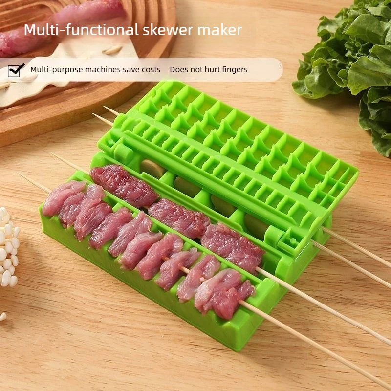 ベストセラー多機能肉串刺し機、簡単で速いBBQケバブメーカー - Home Cooking Appliances のレビューと価格