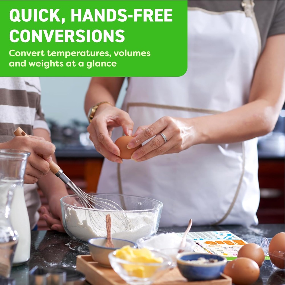 キッチン測定換算表マグネット ベーキング・クッキング用 6x - Home Cooking Supplies のレビューと価格