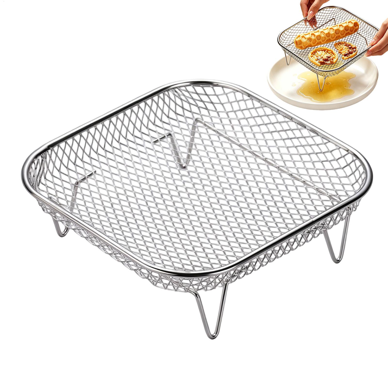 エアフライヤーラック ステンレス製 スタッカブルグリル フー - Home Cooking Supplies のレビューと価格